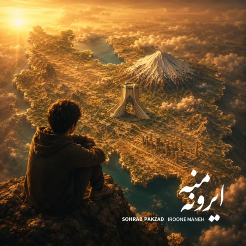 کاور دانلود آهنگ سهراب پاکزاد به نام ایرون منه